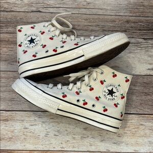 Converse All Star Cherry Print High-Tops